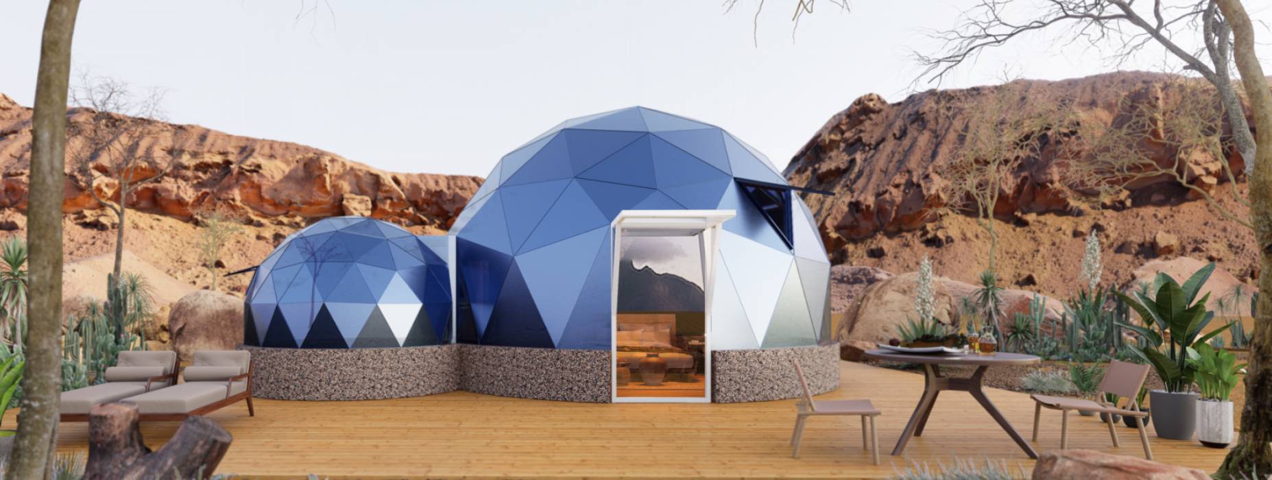 城东区球形智能光伏玻璃星空房